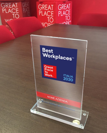 Award aggiuntivi Best Workplaces in cristallo | Best Workplaces Italia